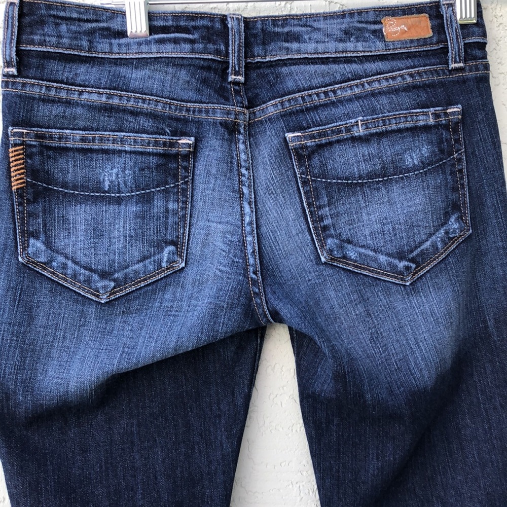 LOW RISE JEANS -BOOT CUT JEANS - PAIGE  JEANS